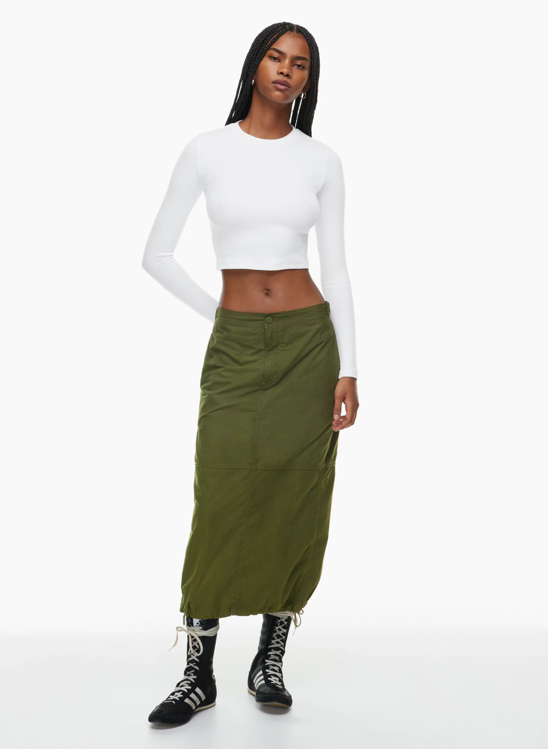 HOMESTRETCH™ CREW WAIST LONGSLEEVE | Aritzia