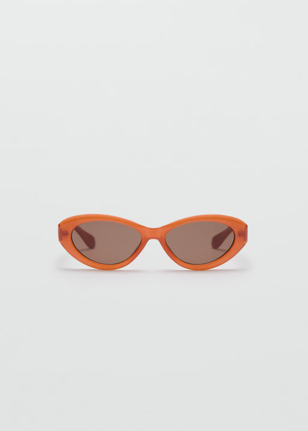 Oval frame sunglasses - Woman | MANGO United Kingdom | MANGO (UK)