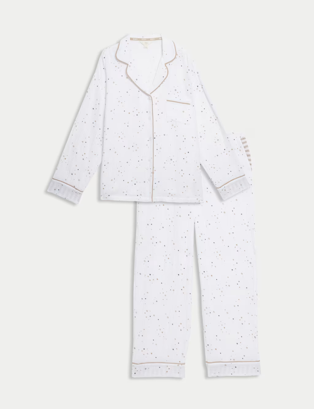 Cool Comfort™ Star Print Pyjama Set | Marks & Spencer (UK)