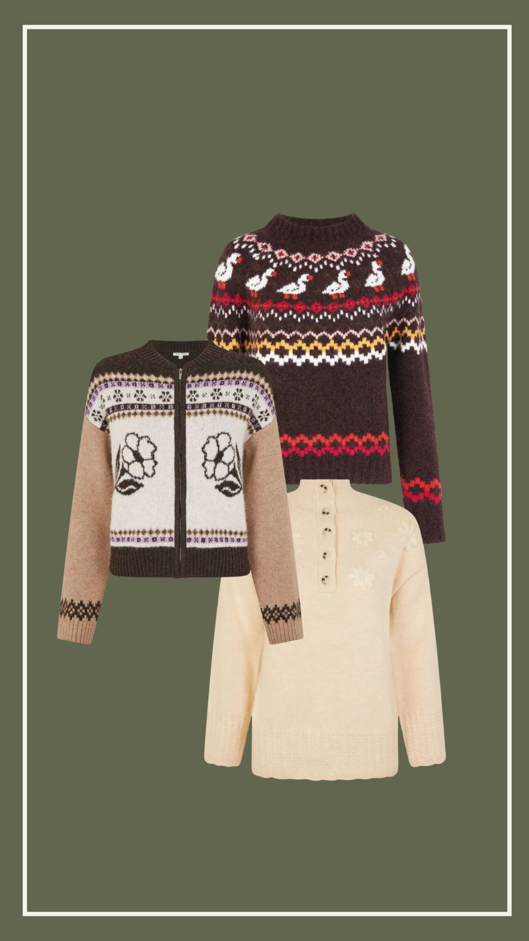 My cosy knitwear essentials from Monsoon's Autumn new in 🍂 Printed knitwear, festive knitwear.  

 #LTKautumn #LTKwinter #LTKstyletip