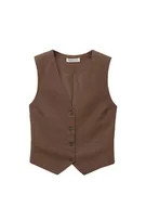 Rustic suit waistcoat | PULL and BEAR UK