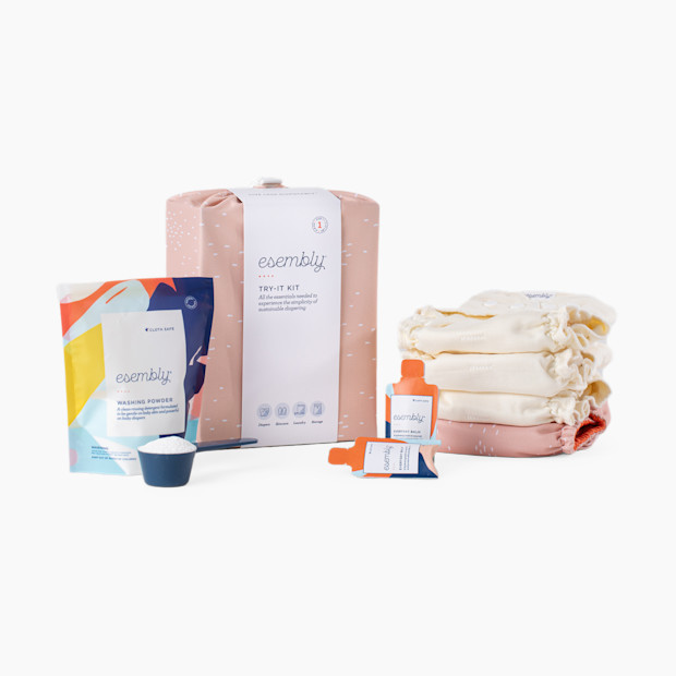 Esembly Cloth Diapering Try-It Kit in Confetti Size 1 (7-17 lbs) | Babylist