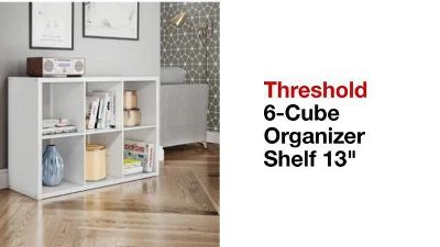 6-Cube Organizer Shelf 13" - Threshold™ | Target