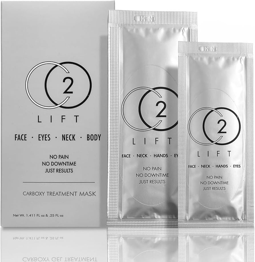 CO2Lift - Carboxy Gel Single Treatment - Face Mask Skin Care - Under Eye Treatment for Puffy Eyes... | Amazon (US)