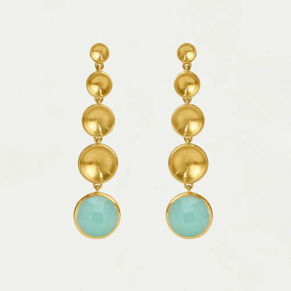 Sol Statement Gemstone Drop Earrings | Dean Davidson