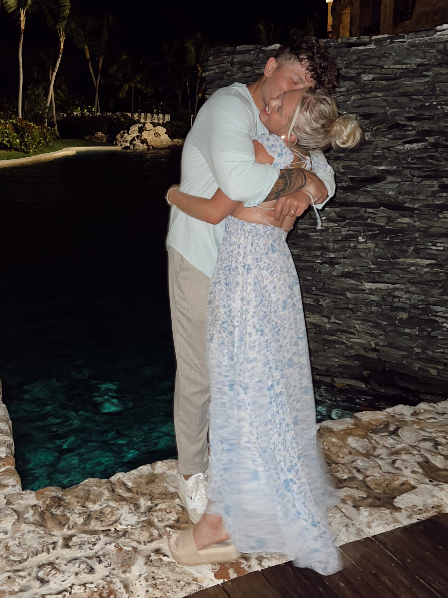 honeymoon night 2 — dress from ASTR the label size small!