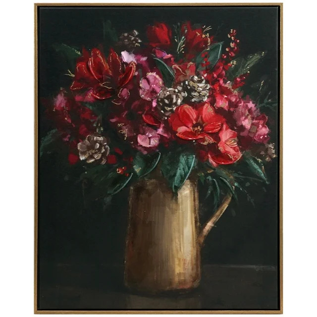 Vase Of Flowers Wall Art | Walmart (US)
