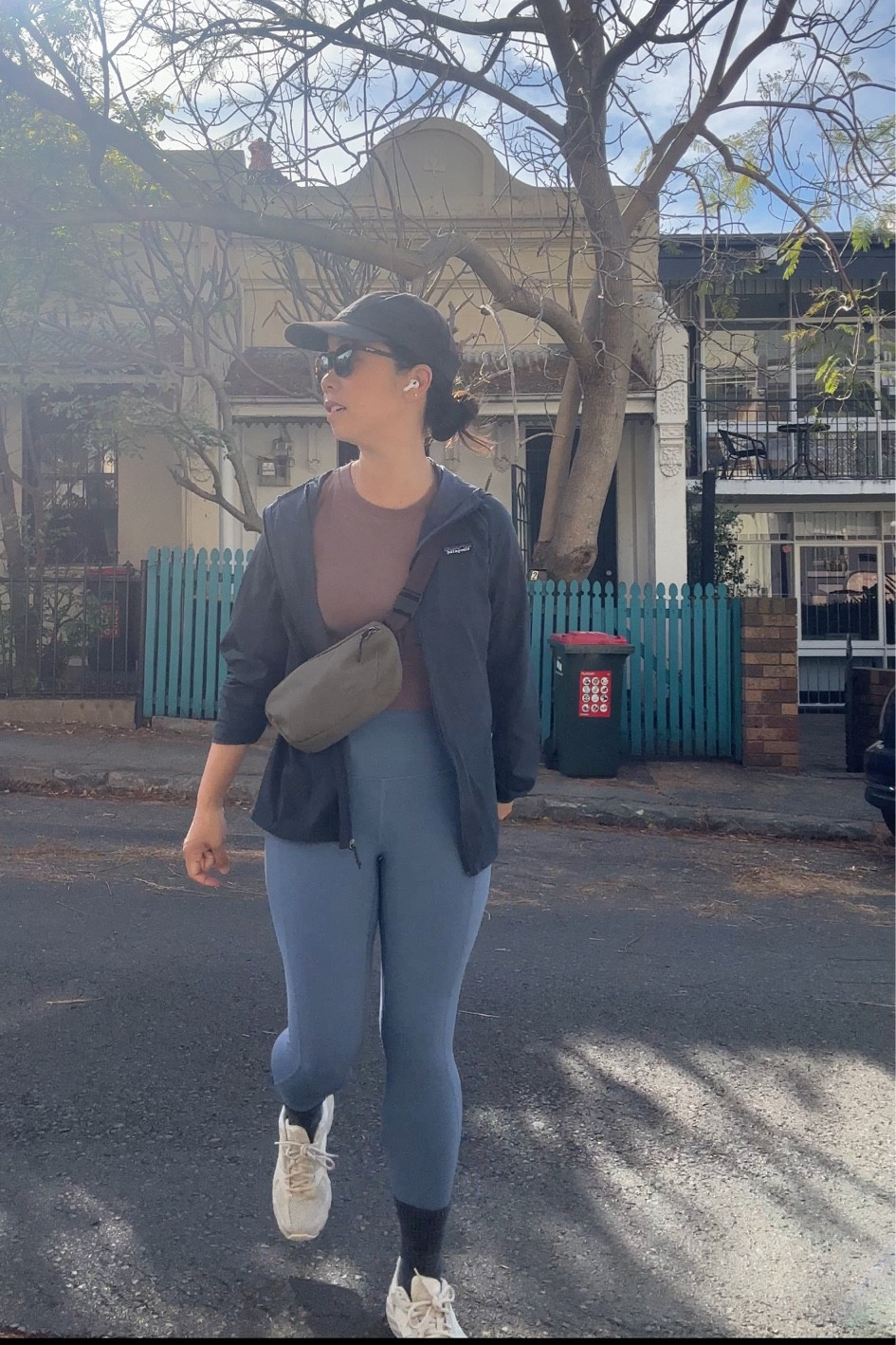 Size US 6 in the top and tights. My shoes, cap and bag are also linked

#LTKstyletip #LTKshoes #LTKfitness