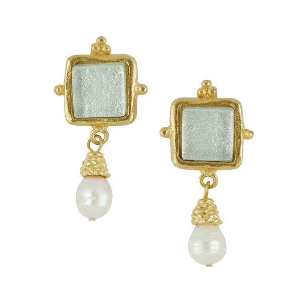 Madeline Pearl Drop Earrings | Susan Shaw