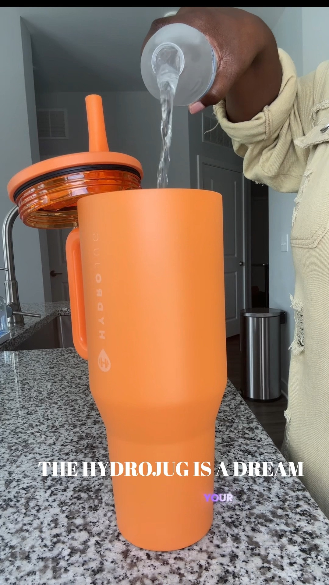 What would I do without my Hydrojug. I absolutely love it. It keeps my drinks cold or hot for 24 hours. And this color 😍. Let’s stay hydrated! Grab one for yourself. #hydrojug #healthandwellness #waterjugs

#LTKHome #LTKFallSale #LTKSeasonal