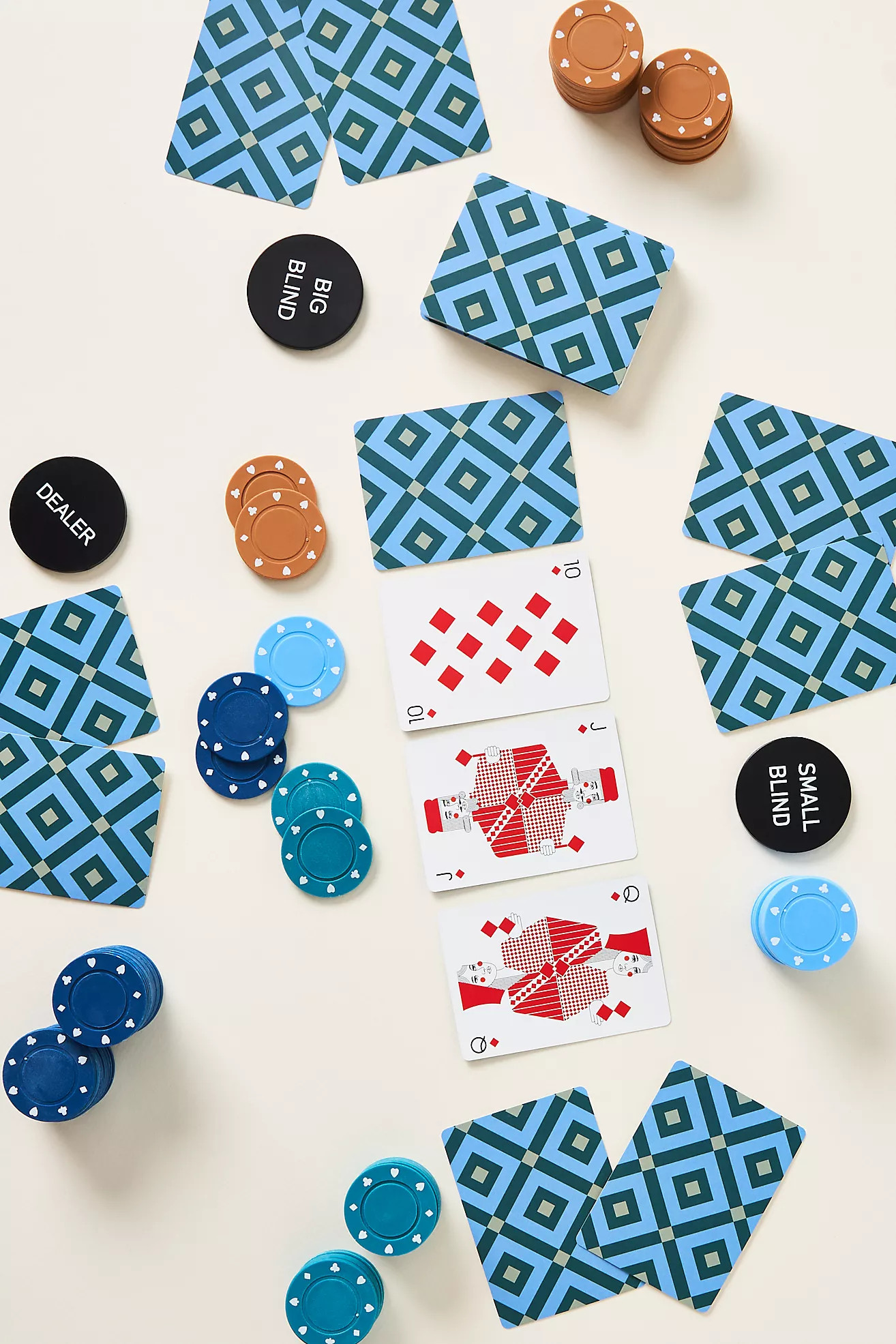 Printworks Poker Set | Anthropologie (US)