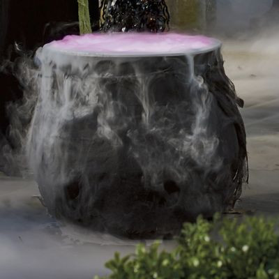 Foggy Halloween Cauldron | Grandin Road