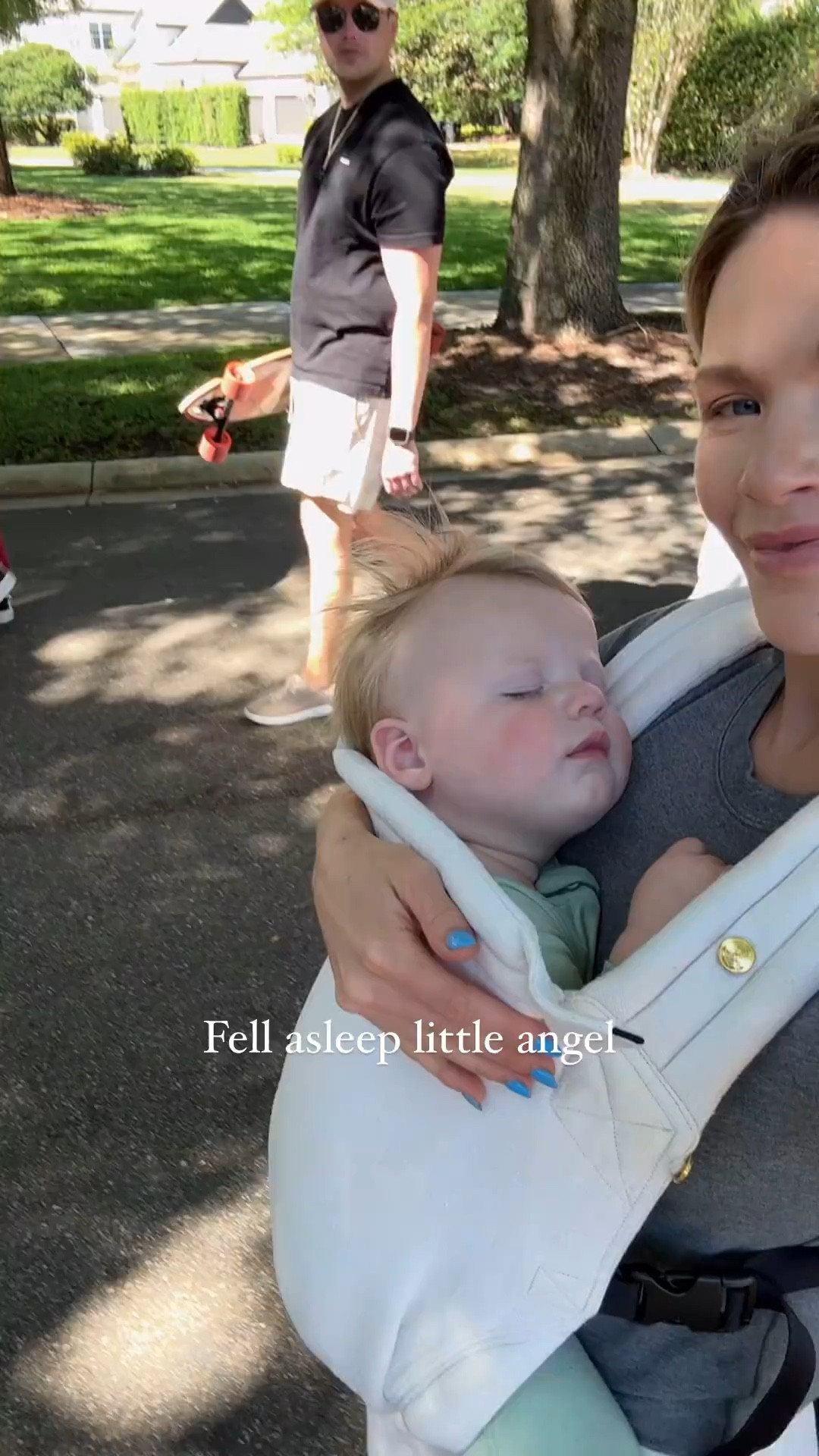 On a walk with family 🚶🏼‍♀️ This carrier was worth every dime! 

baby carrier l walking l baby 

#LTKbaby #LTKkids #LTKfamily