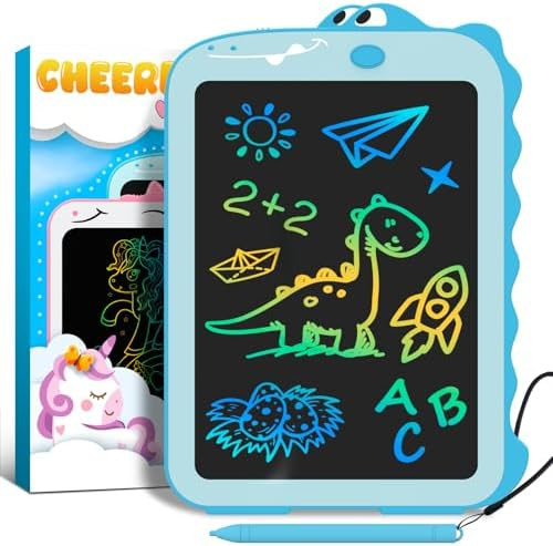 CHEERFUN LCD Writing Tablet for Kids: Learning Educational Doodle Drawing Board - Dinosaur Toys f... | Amazon (US)