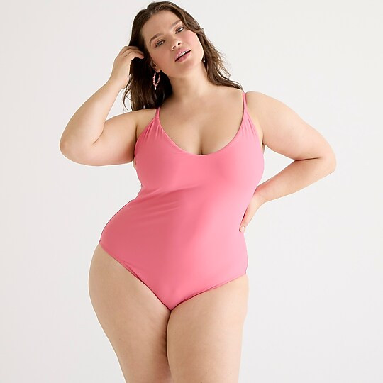 Scoopneck one-piece | J. Crew US