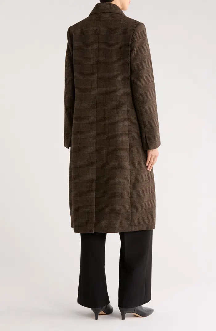 Sam Edelman Plaid Double Breasted Coat | Nordstromrack | Nordstrom Rack