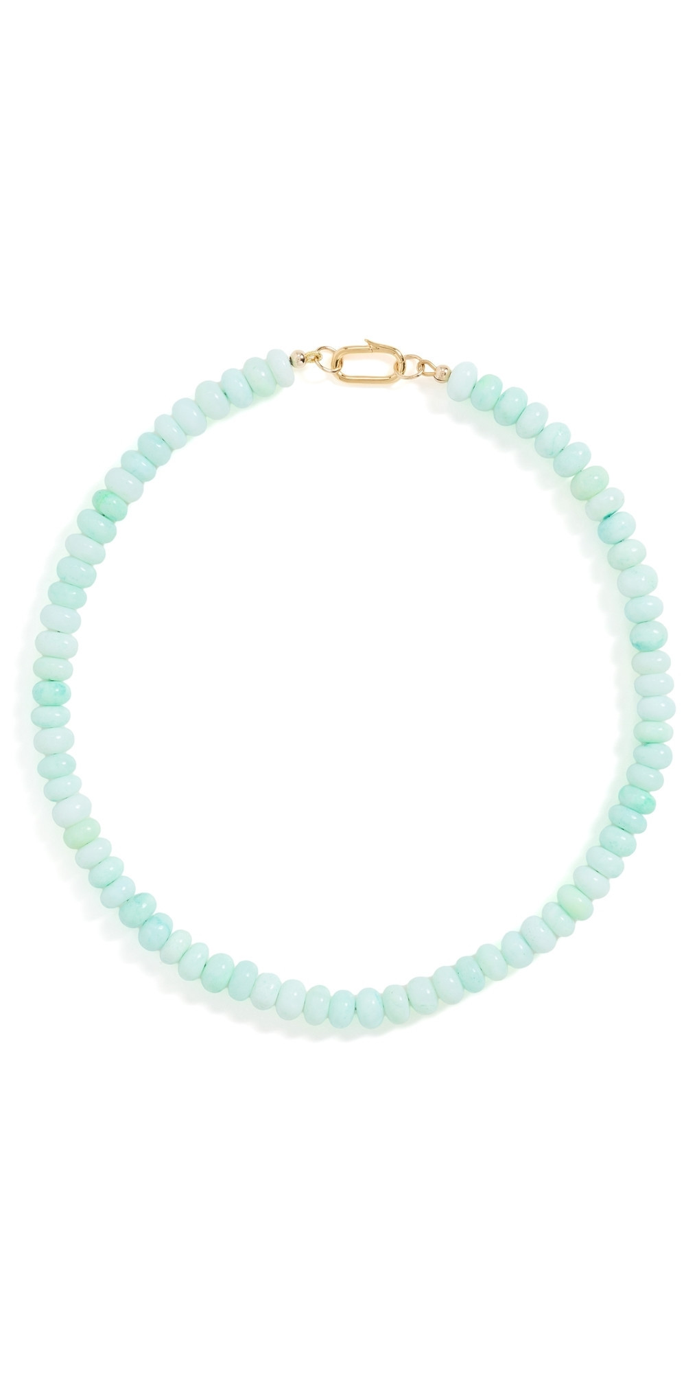HART Light Green Opal Gemstone Necklace Opal One Size | Shopbop