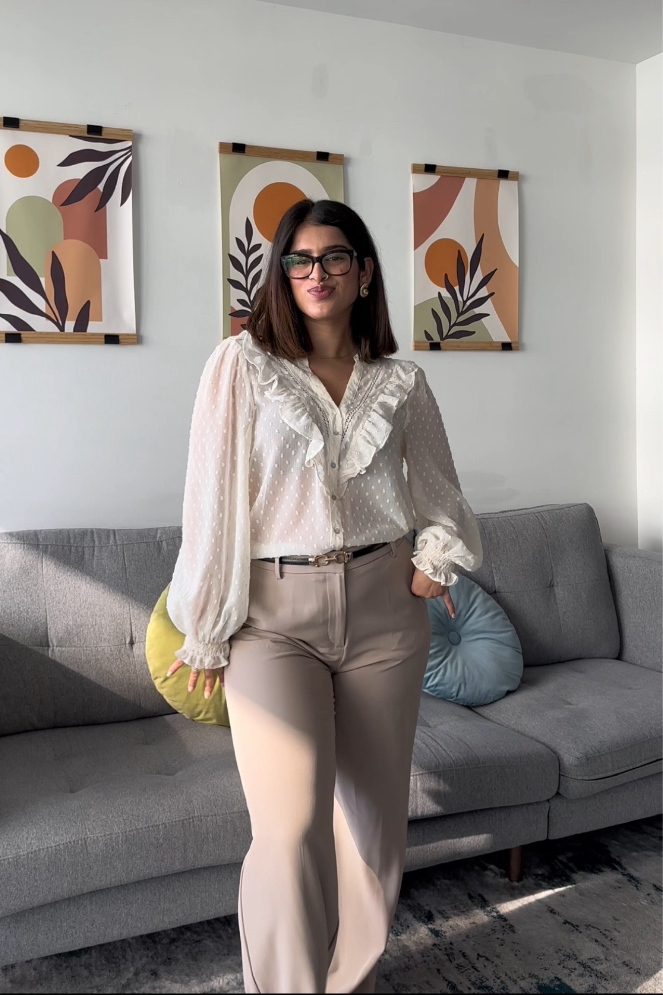 office fit🤎👩🏻‍💻
Top - zara - 8088/825

#LTKmidsize #LTKstyletip #LTKcanada