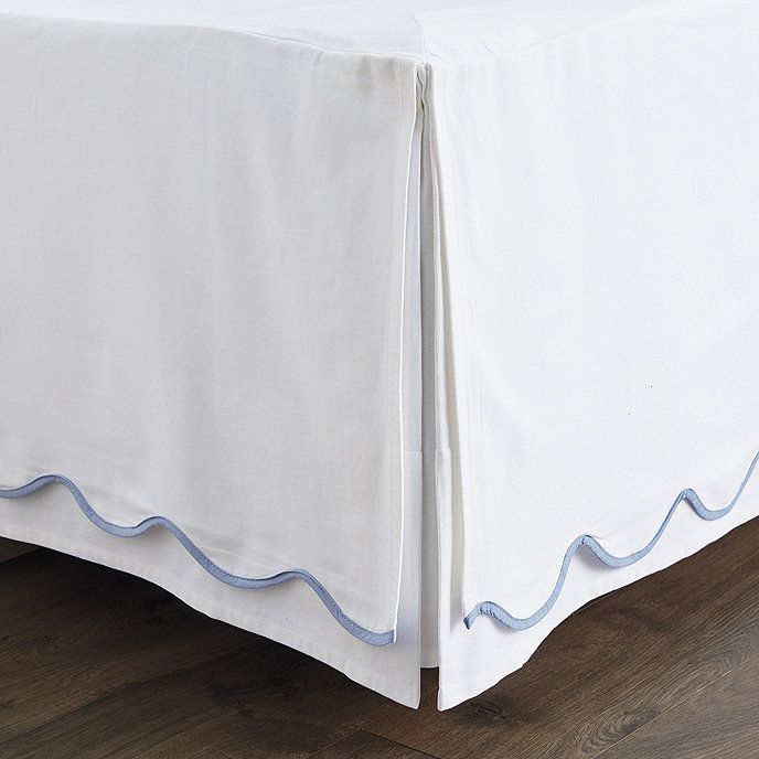 Emma Scalloped Bed Skirt | Ballard Designs, Inc.