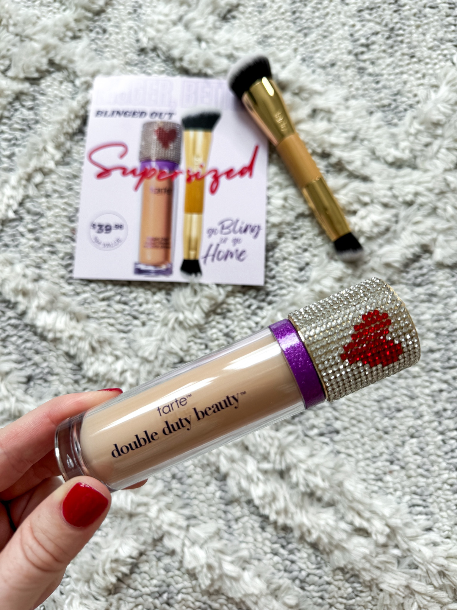 Jumbo size Tarte shape tape + double sided brush for only $39.98!!

#LTKFindsUnder50 #LTKSaleAlert #LTKBeauty