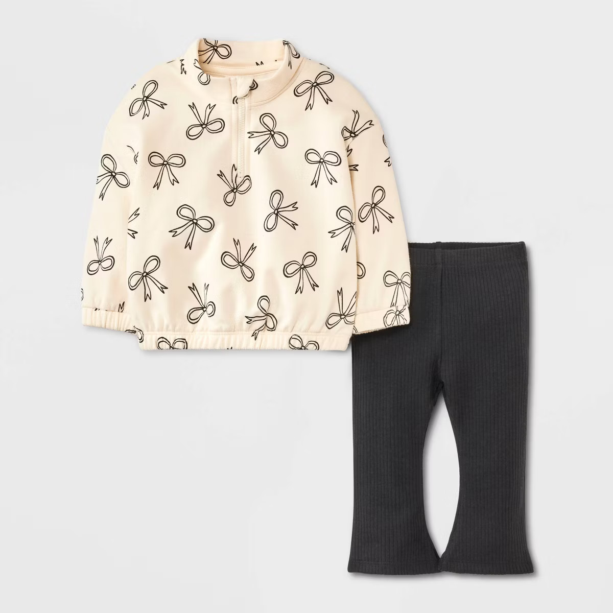 Baby Girls' 2pc Fleece Sweatshirt & Jogger Pants Set - Cat & Jack™ | Target