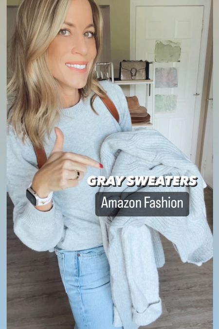 🤍GRAY SWEATERS - AMAZON 🤍

Gray sweaters are one of the staples in my closet for fall!  They are so versatile and these are all great quality (such great quality that I MIGHT have some these sweaters in multiple colors 😂)


Linked on my Amazon storefront and on the @shop.LTK app or let me know if you need a link!

#stylereels #fashionreels #founditonamazon #amazonfinds #amazonoutfits #amazonsweaters #amazonfashion #casualoutfits

#LTKunder100 #LTKSeasonal #LTKunder50
