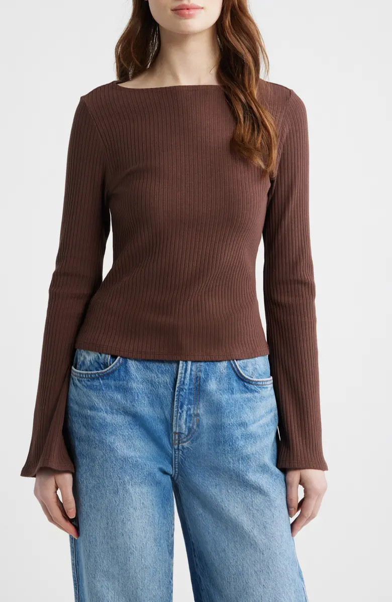 Miller Bell Sleeve Knit Top | Nordstrom