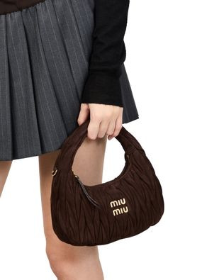 Wander shearling bag - MIU MIU | 24S US