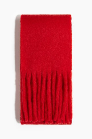 H & M - Fluffy Scarf - Red | H&M (AU)