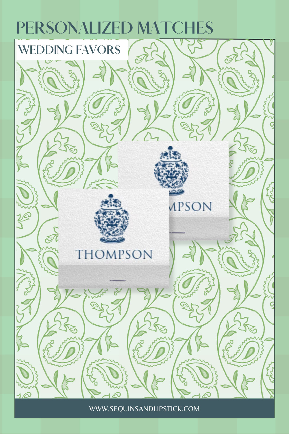 Looking for unique wedding favors? Personalized matchbooks are a timeless keepsake guests will love. Perfect for weddings, receptions, rehearsal dinners, and showers. 

 #LTKWedding