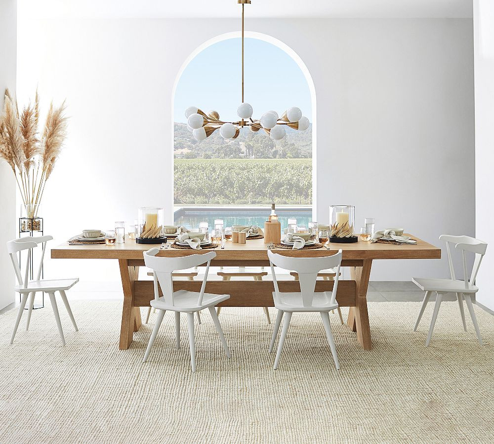 Modern Farmhouse Extending Dining Table | Pottery Barn (US)