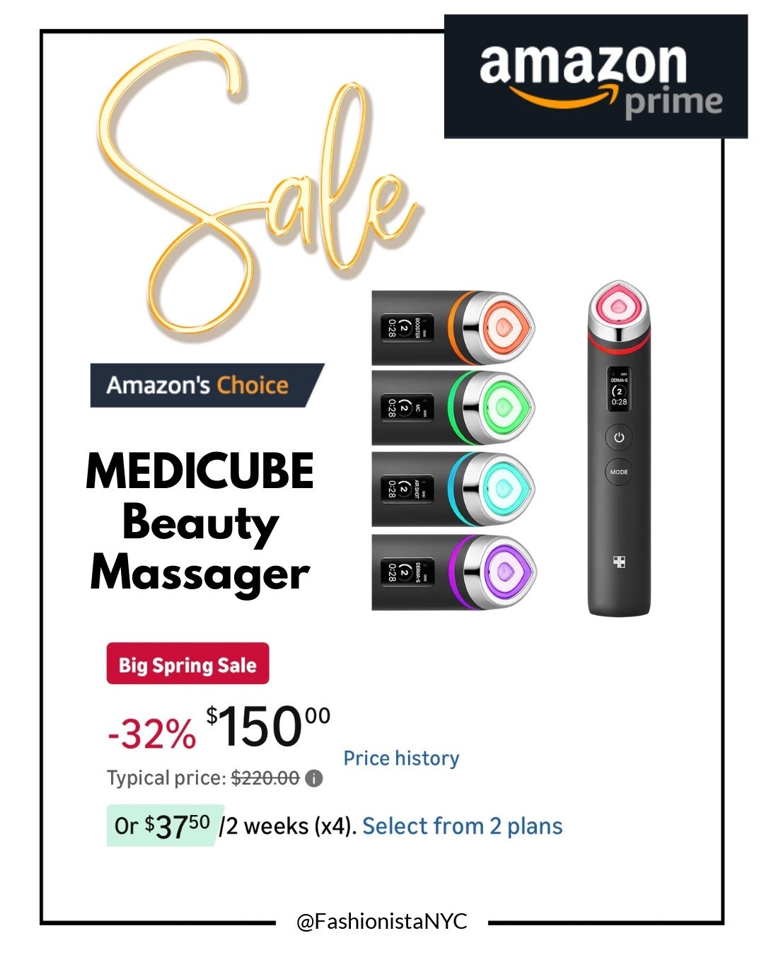 Want younger more youthful skin?? Try this Facial Massager with top ratings on SALE now at Amazon ‼️ Medicube Skincare products are ALWAYS a top seller 

#LTKselfcare #LTKSaleAlert #LTKBeauty