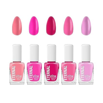 Eternal Collection – 5 Piece Set: Long Lasting, Quick Dry, Mirror Shine Nail Polish – Hardene... | Amazon (US)