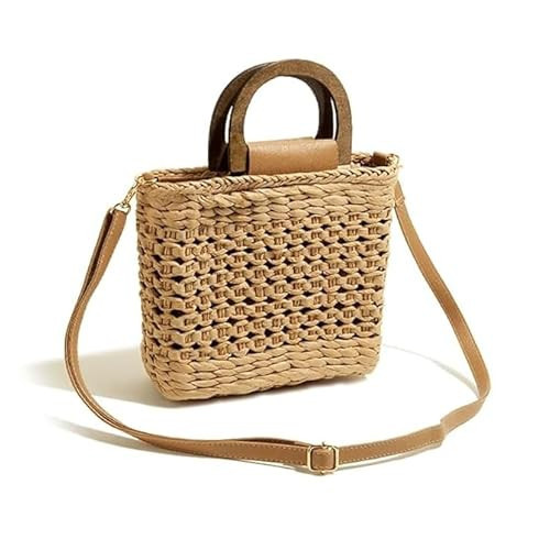 High-end Beach Tote - Fashion Straw Woven Large-Capacity Handbag for Women | Amazon (US)