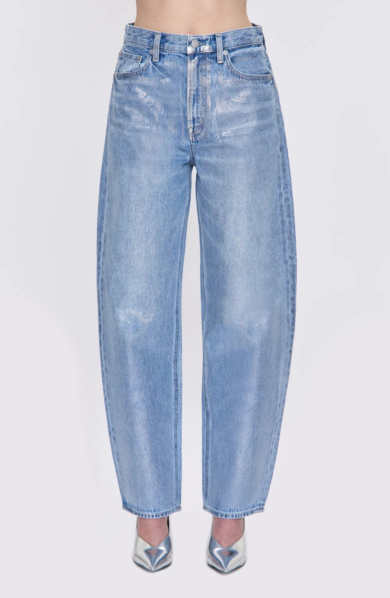 Wes High Waist Barrel Jeans | Nordstrom