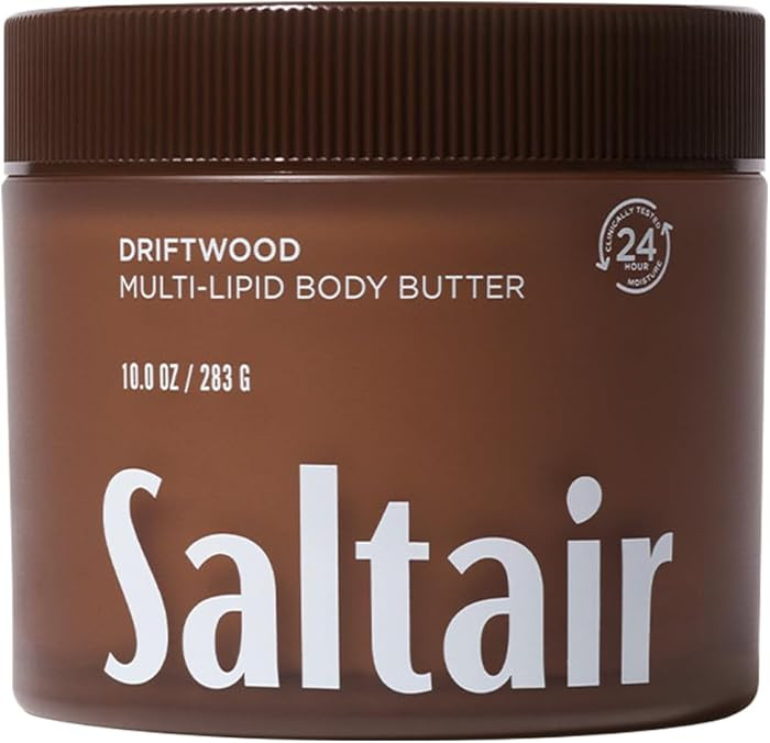 Saltair Multi-Lipid Body Butter | Driftwood Ceramide Cream | 10 oz | Amazon (US)