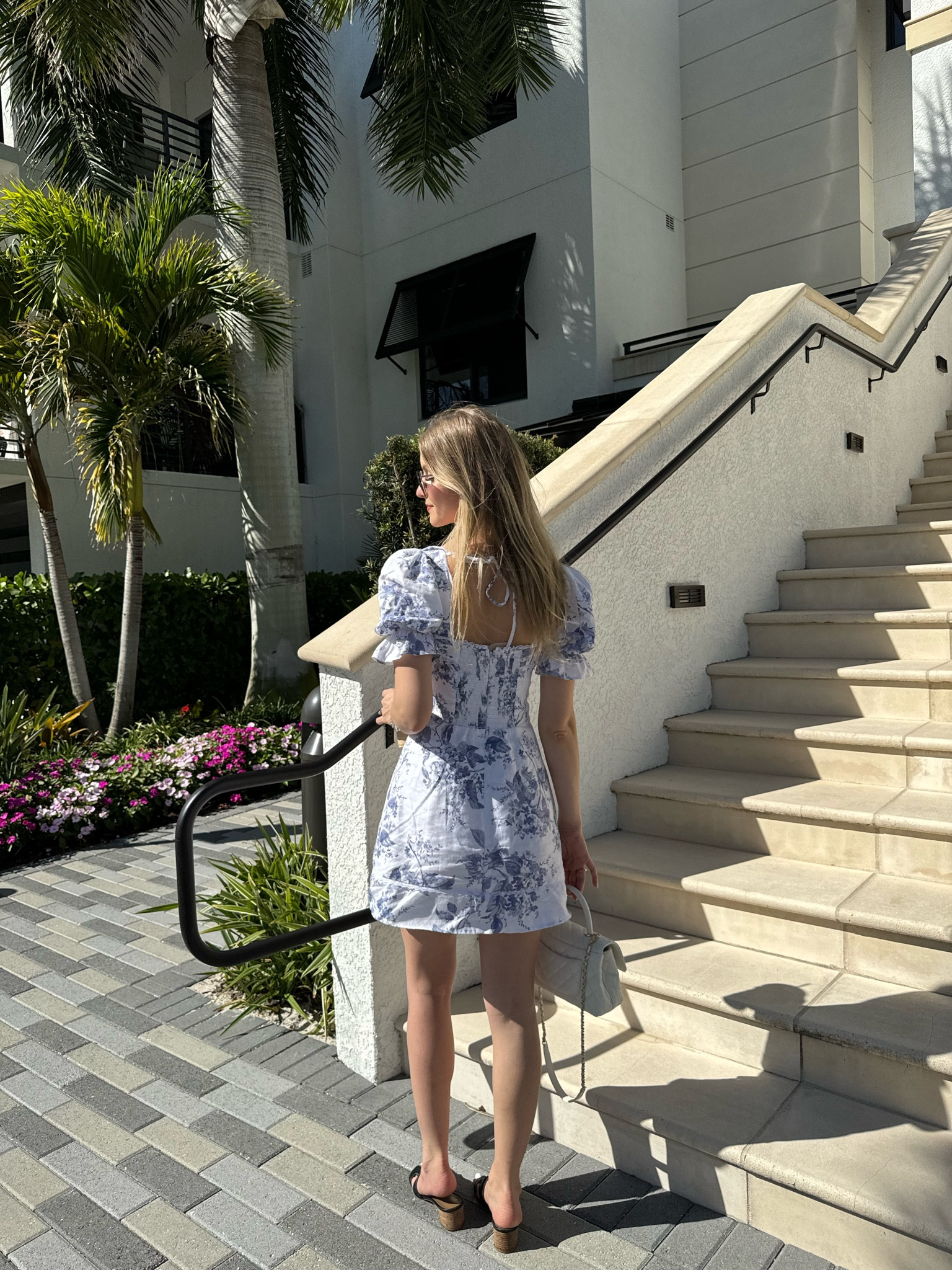 buy a line dress Buy LOV Brown Denim A-Line Dress from Westside main image 1