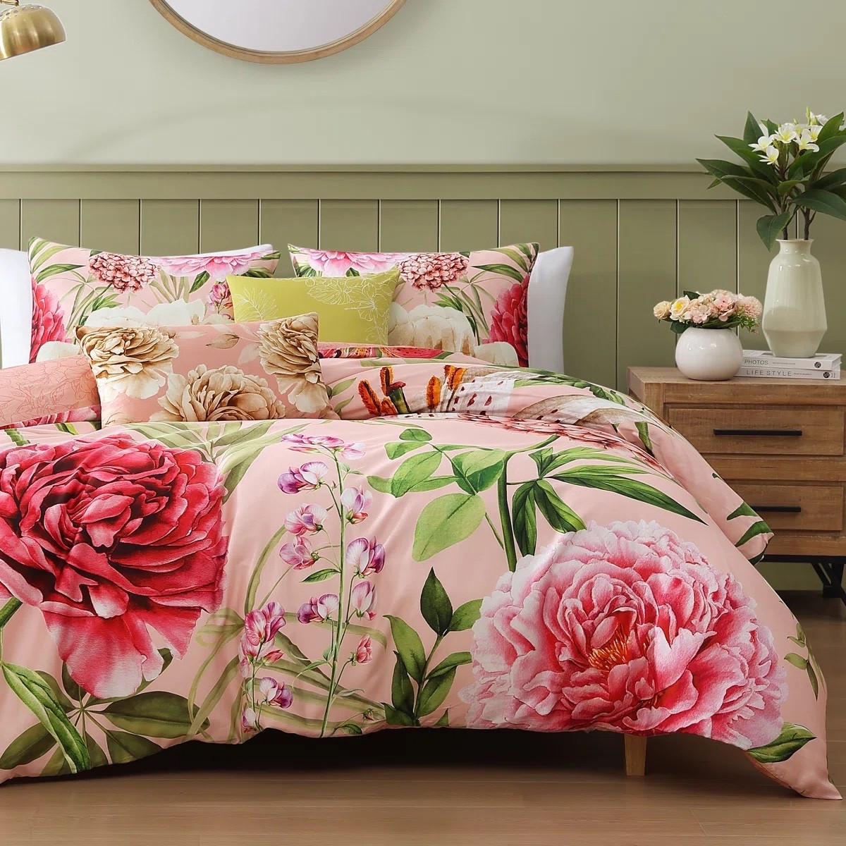 Bring the feeling of an endless spring into the bedroom. 🌸🌿 The Bebejan Spring Forever comforter set features 100% cotton sateen and a reversible design, creating a fresh, romantic foundation for a beautifully layered bed. ON SALE and under $150.

Ideas

* Create a romantic floral bedroom 🌷
* Pair with crisp white bedding
* Layer with soft throws and decorative pillows
* Add fresh or faux florals to the room
* Reverse it for an easy seasonal refresh

Keywords

* Bebejan Spring Forever
* floral comforter set
* cotton sateen bedding
* reversible comforter
* 5-piece comforter set
* floral bedding
* cotton bedding
* spring bedding
* romantic bedroom décor
* feminine bedroom décor
* cottage bedroom
* elegant bedroom décor
* vintage-inspired bedding
* timeless home décor
* cozy bedroom
* layered bedding
* bedroom styling
* luxury bedding

#LTKSaleAlert #LTKHome #LTKSeasonal