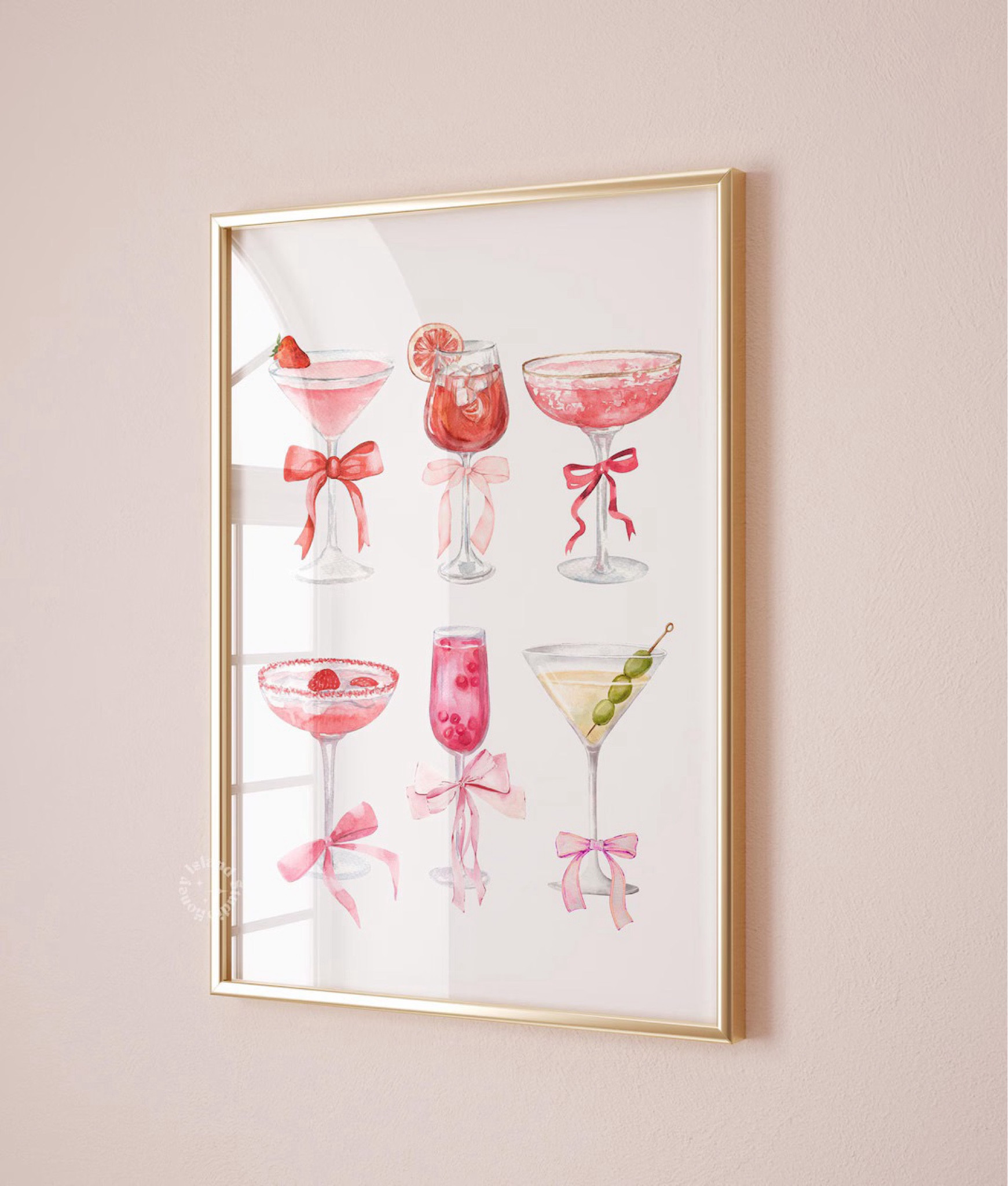 Cocktail wall art print! 

#LTKSeasonal #LTKMostLoved #LTKGiftGuide
