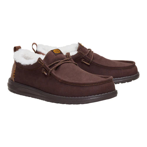 Wally Warmth - Brown/Brown | HEYDUDE