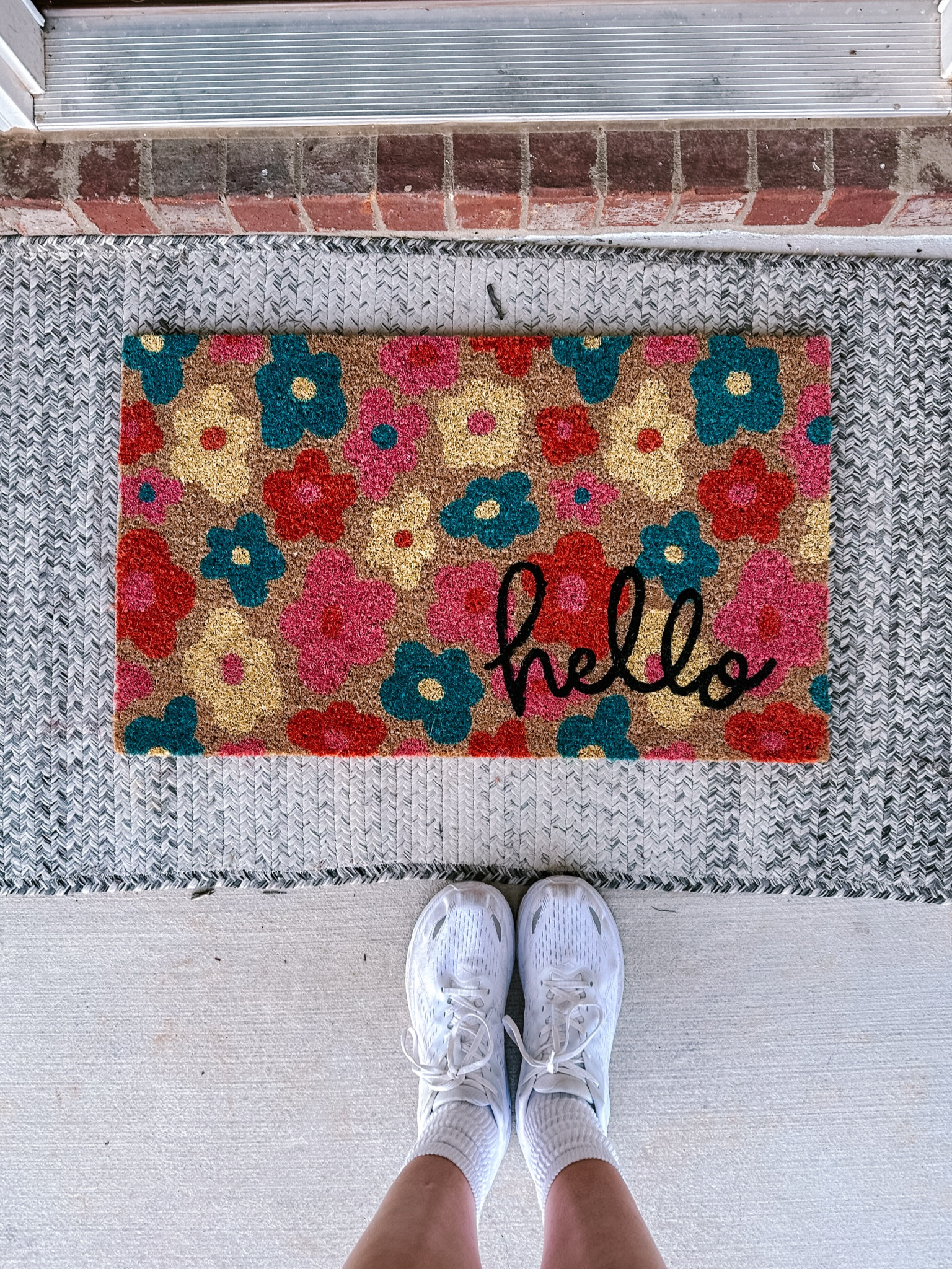 Obsessed with this cute summer mat 🌸 #target #targetfinds 

#LTKhome