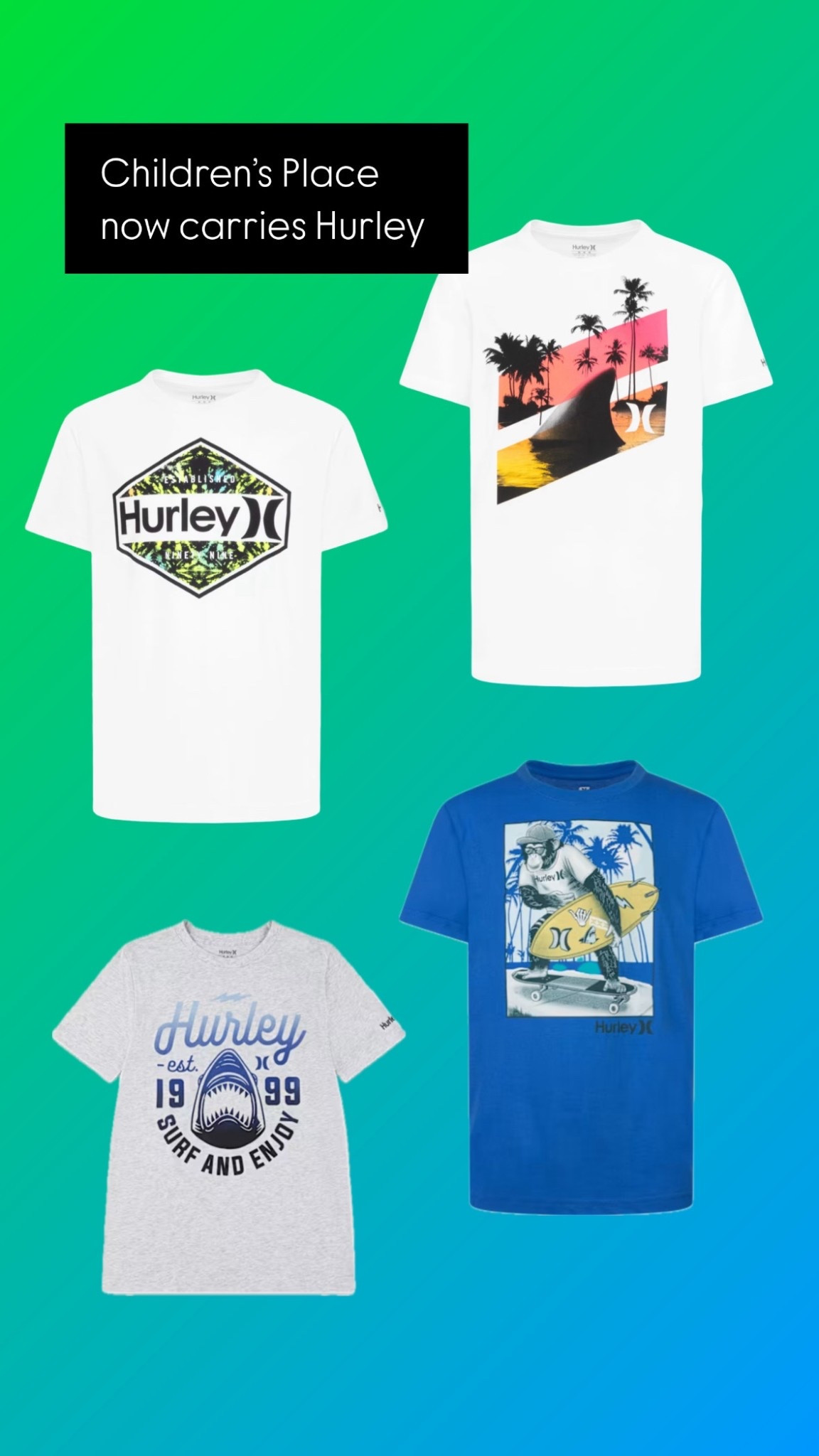 Being a California girl I have always loved Hurley, this makes me so happy 

#LTKSummerEdit #LTKKids #LTKFamily