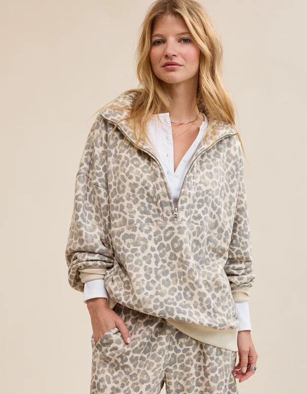 Aerie Oh Zip! Sweatshirt | American Eagle Outfitters (US & CA)