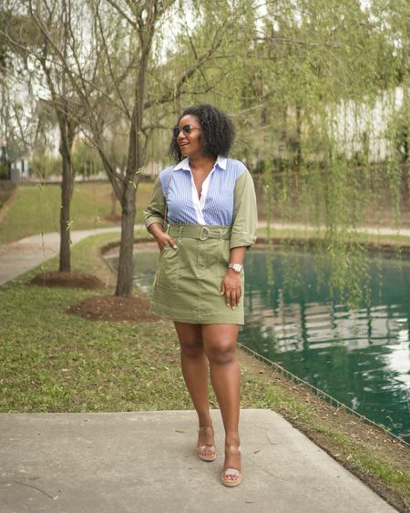 This Walmart set is perfect for spring! Love that you can mix and match the pieces to create several other looks 😍 wearing a L in both, tts!

Mini skirt, button down shirt, wedge sandals, spring outfit, sunglasses, two piece set

#LTKstyletip #LTKfindsunder50 #LTKSeasonal