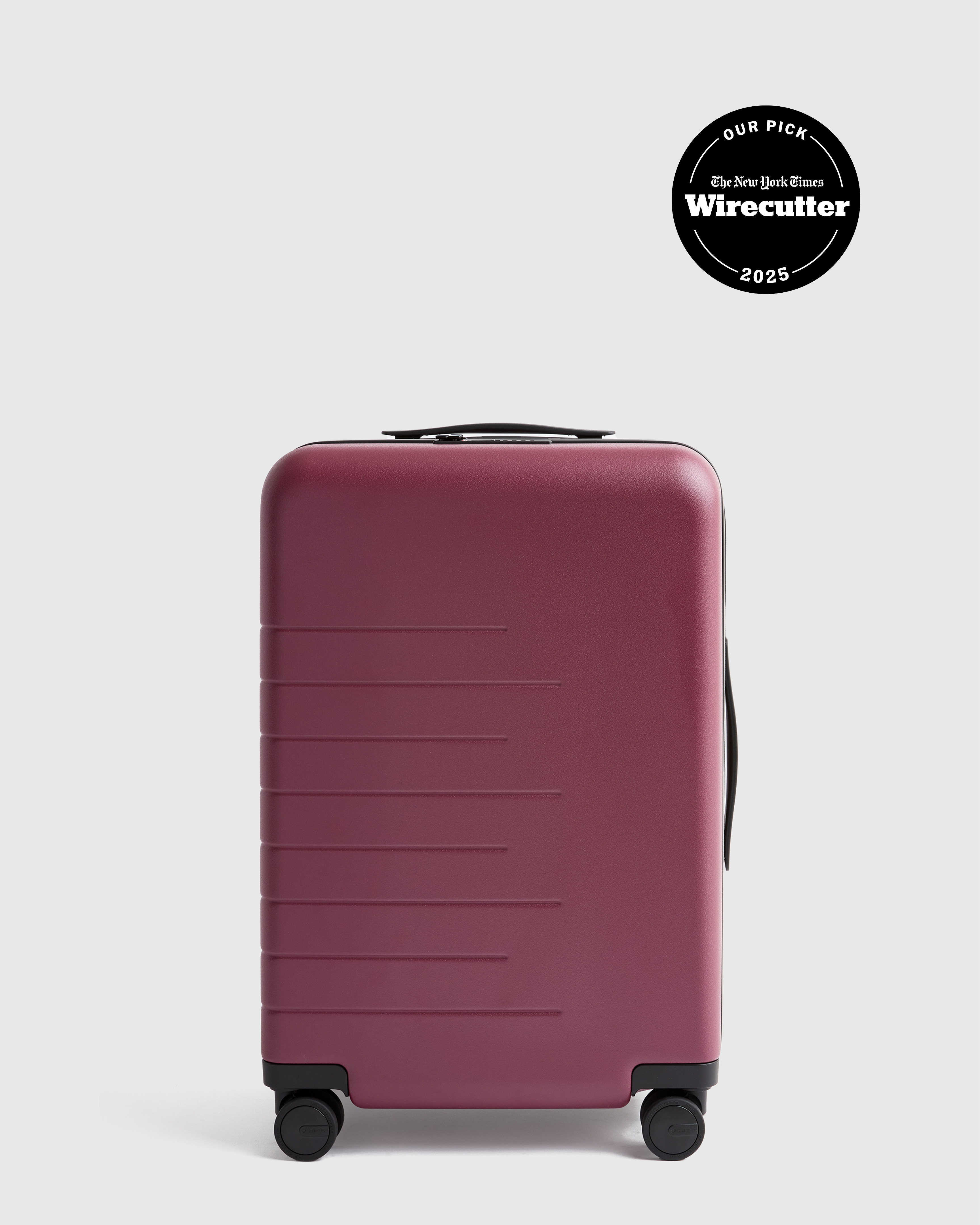Quince | Carry-On Suitcase in Wine, Polycarbonte | Quince