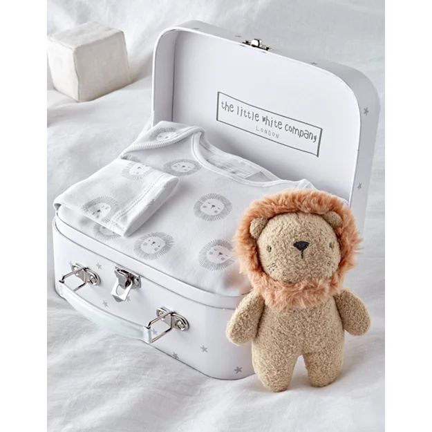 Lion Baby Gift Set (0–6mths) | Baby Gift Sets | The White Company | The White Company (UK)
