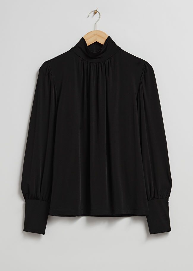 Mock Neck Blouse | & Other Stories US
