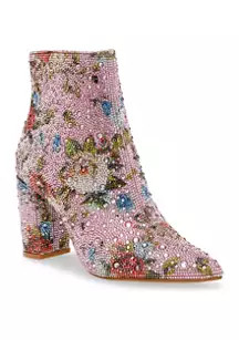 Betsey Johnson Cadyf Rhinestone Boots | Belk
