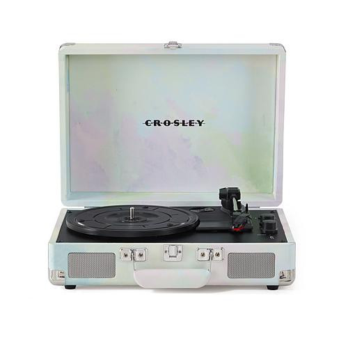 Cruiser Plus Record Player - Green Watercolor | HSN