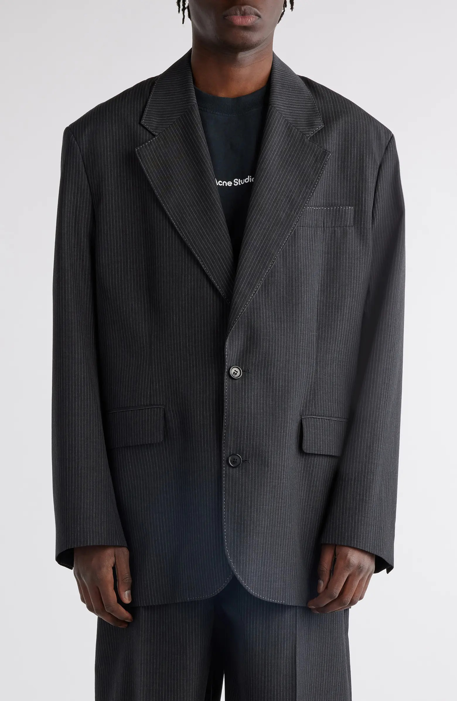 Pinstripe Relaxed Fit Blazer | Nordstrom